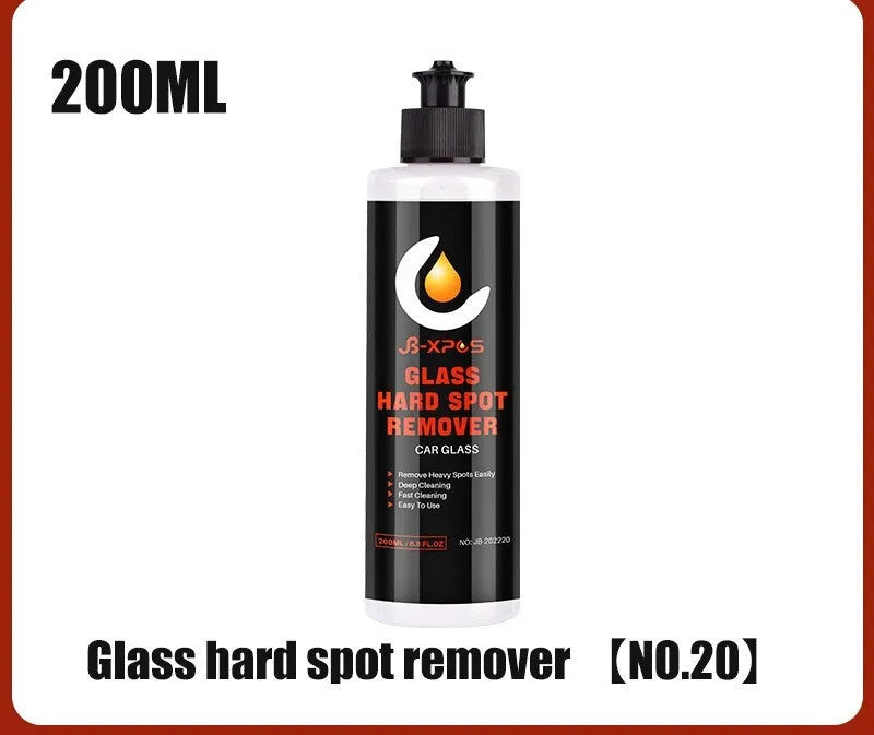 Tube of glass cleaning paste for oil film and watermark removal