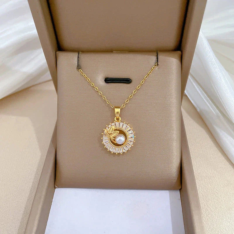 Geometric crystal jewelry set including necklace, earrings, and ring with square-shaped design and sparkling crystals