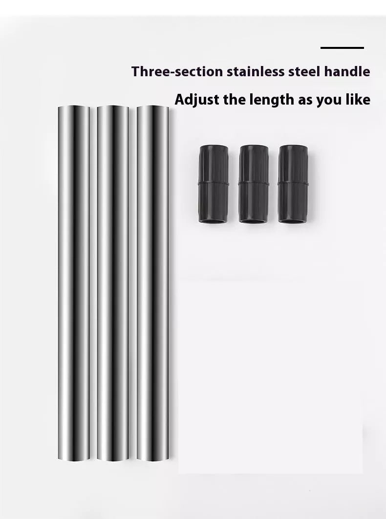 Standing Weeding Uproot Tool in black with alloy and stainless steel construction