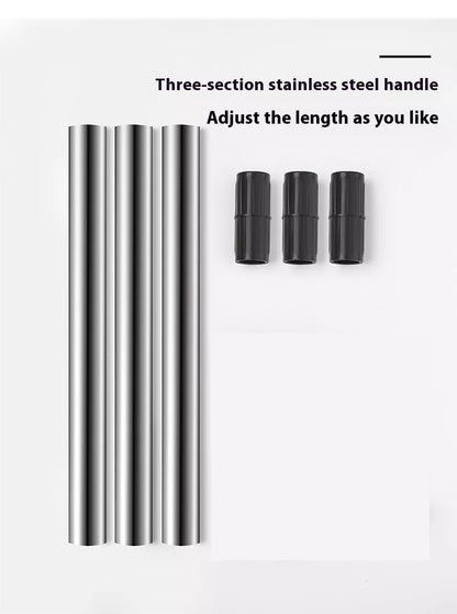 Standing Weeding Uproot Tool in black with alloy and stainless steel construction