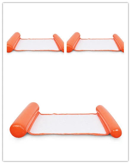 Inflatable Water Lounge Chair in pool with hammock-style design for ultimate relaxation