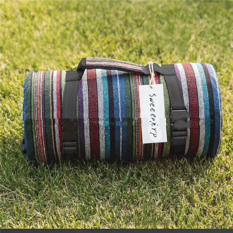 Outdoor Moisture-proof Tent Thickened Lawn Picnic Mat in various colors and sizes