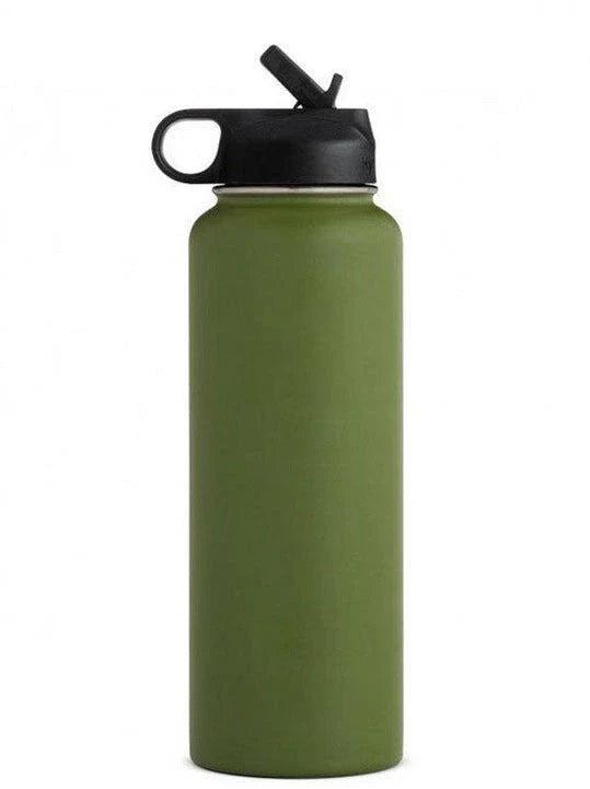 Premium stainless steel insulated water bottle in various colors, perfect for outdoor activities and hydration