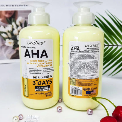 500ml Tartaric Acid VC Lotion bottle for skin brightening and moisturising