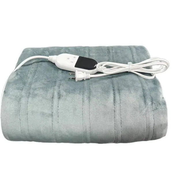 Electric heating cover blanket for double bed, 130x150cm or 150x180cm, 124W 110V, available in eight colours