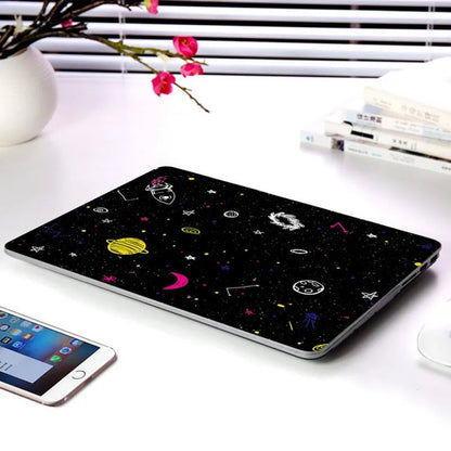 Cartoon Space Series hard plastic laptop case for Apple MacBook Air Pro Retina, nine picture options