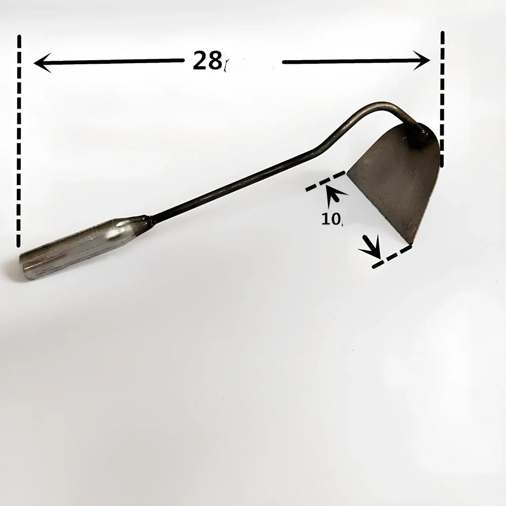 Small Sickle Four-tooth Rake Shovel Hoe Garden Tool Set with five steel tools for gardening