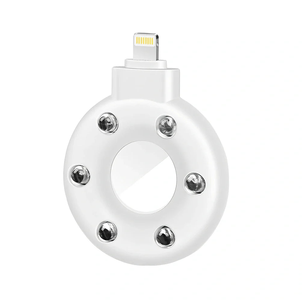 Anti-sneak camera detector with USB charging port and plastic housing in black colour option