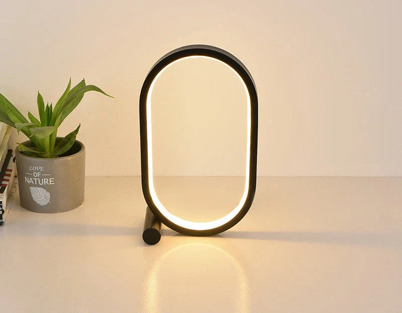 Modern USB lamp with adjustable brightness and touch control for bedside, desk, or mood lighting