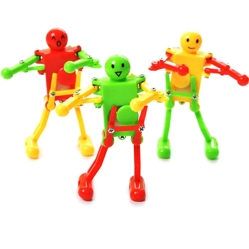 Clockwork Dancing Robot - Entertaining Twist and Twirl Toy for Kids