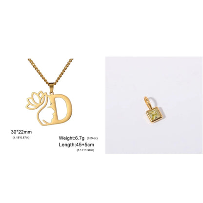 Stainless steel fashion necklace with geometric cross chain design and electroplated finish in gold or silver colour