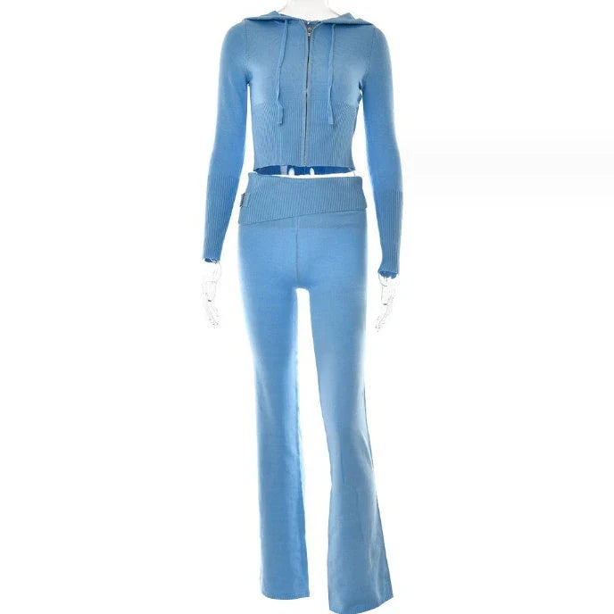 A stylish and comfortable hoodie suit set featuring a variety of color options, perfect for everyday wear.