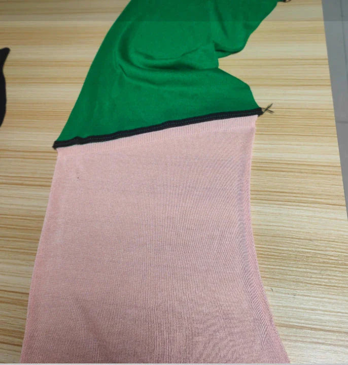 Stylish two-piece knit summer set with split-front vest top and matching shorts in a variety of vibrant colors