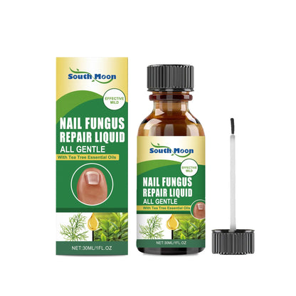 30ml bottle of tea tree oil nail fungus repair solution with liquid formula