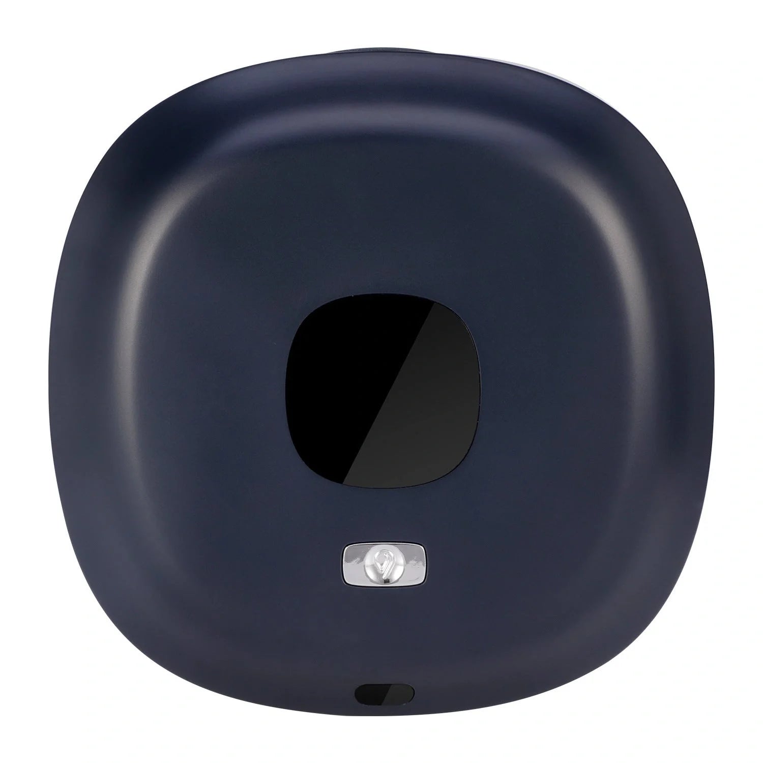 Smart Sensor Wall-Mounted Soap Dispenser in white and blue with USB charging