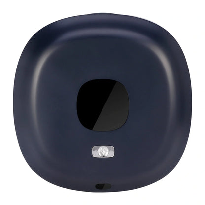 Smart Sensor Wall-Mounted Soap Dispenser in white and blue with USB charging