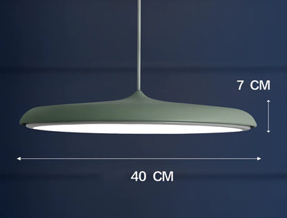 Nordic modern iron LED chandelier with fish-shaped design and adjustable 1.2m height