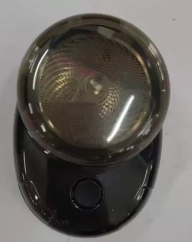 Portable Mini Electric Shaver in blue, silver, and black colors