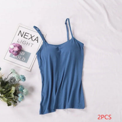 Women's Slim Fit Modal Camisole in various colors for comfortable, stylish layering