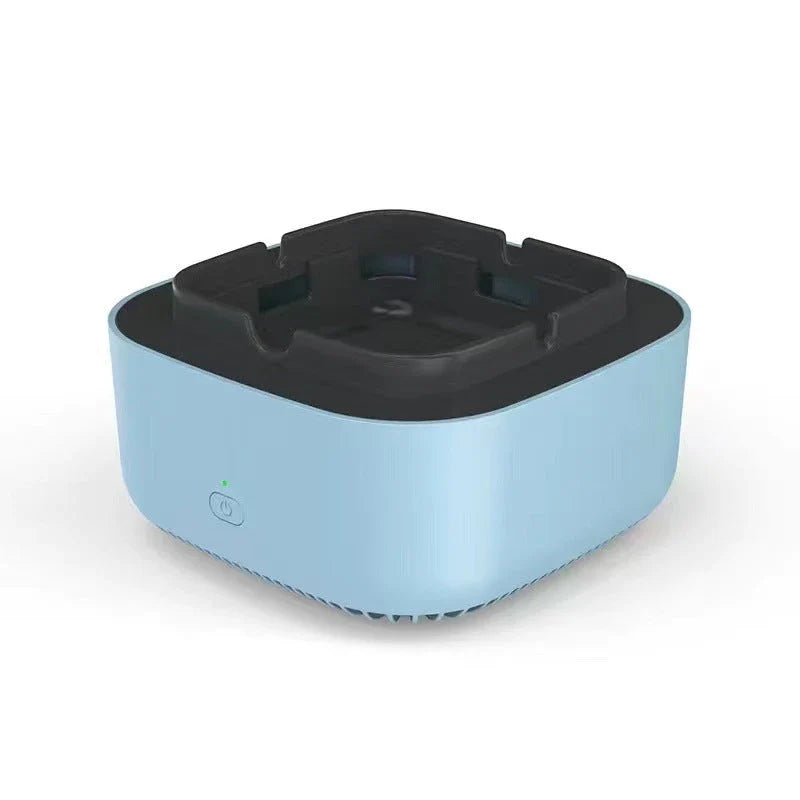 Compact and Powerful Smoke Eliminating Air Purifier Ashtray for Cars - Freshens Driving Experience with Negative Ion Technology