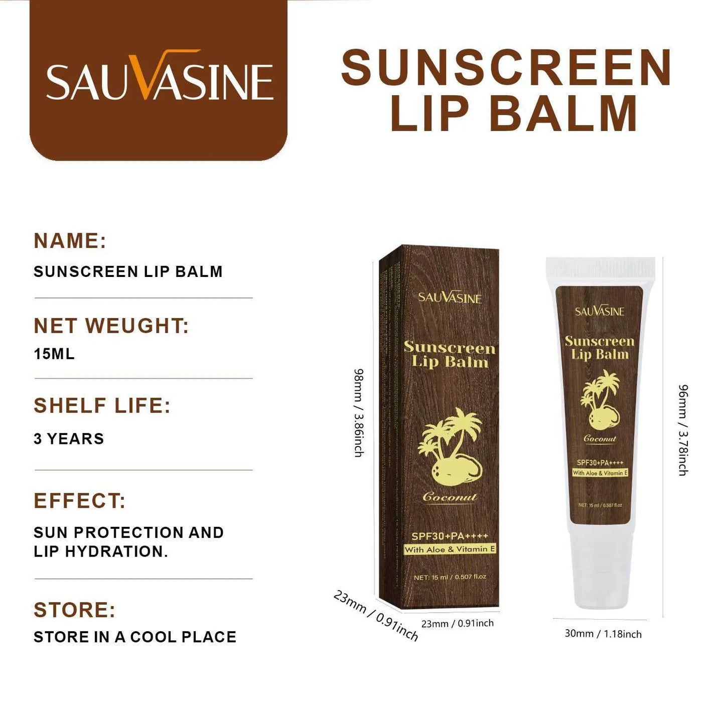 50ml protective lip moisturising cream tube with SWX-A389 specification