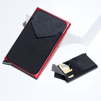 Aluminum alloy anti-theft multi card holder in various colors