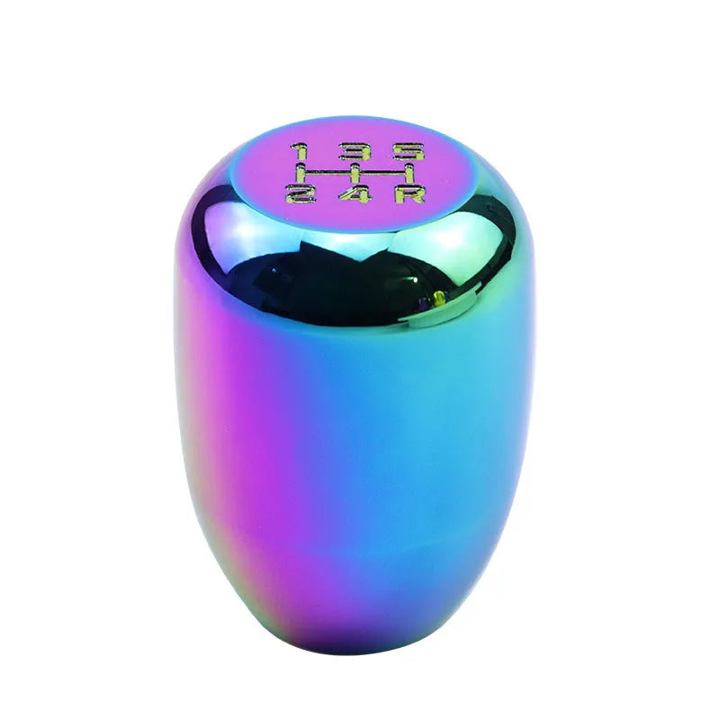 Universal car gear shift knob replacement kit with three rubber sleeves and aluminium collar