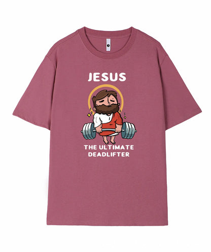 Men's short sleeve cotton t-shirt on a hanger, shown in Apricot colour, regular fit.