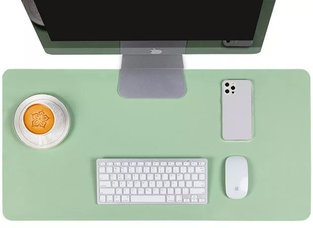 Waterproof oversized mouse pad with velvet bottom in various colors and sizes