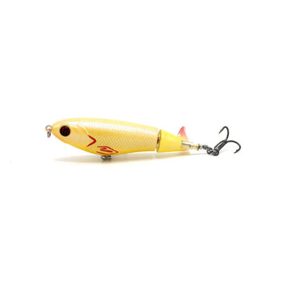 7.5cm road fishing bait showing bionic design with colour variants and 8g weight