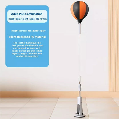 Speed Ball Household Vertical Boxing Target with glove and bandage for home training