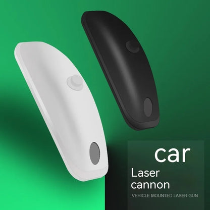 Remote control car strobe light unit with compact 14x6x5cm dimensions in black or white colours