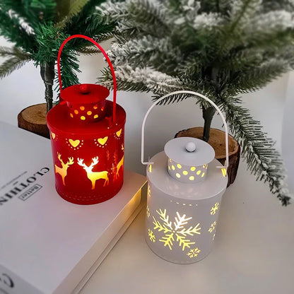 Enchanting LED Christmas candle lights with a captivating Nordic-inspired design, creating a warm, festive ambiance in any holiday setting.