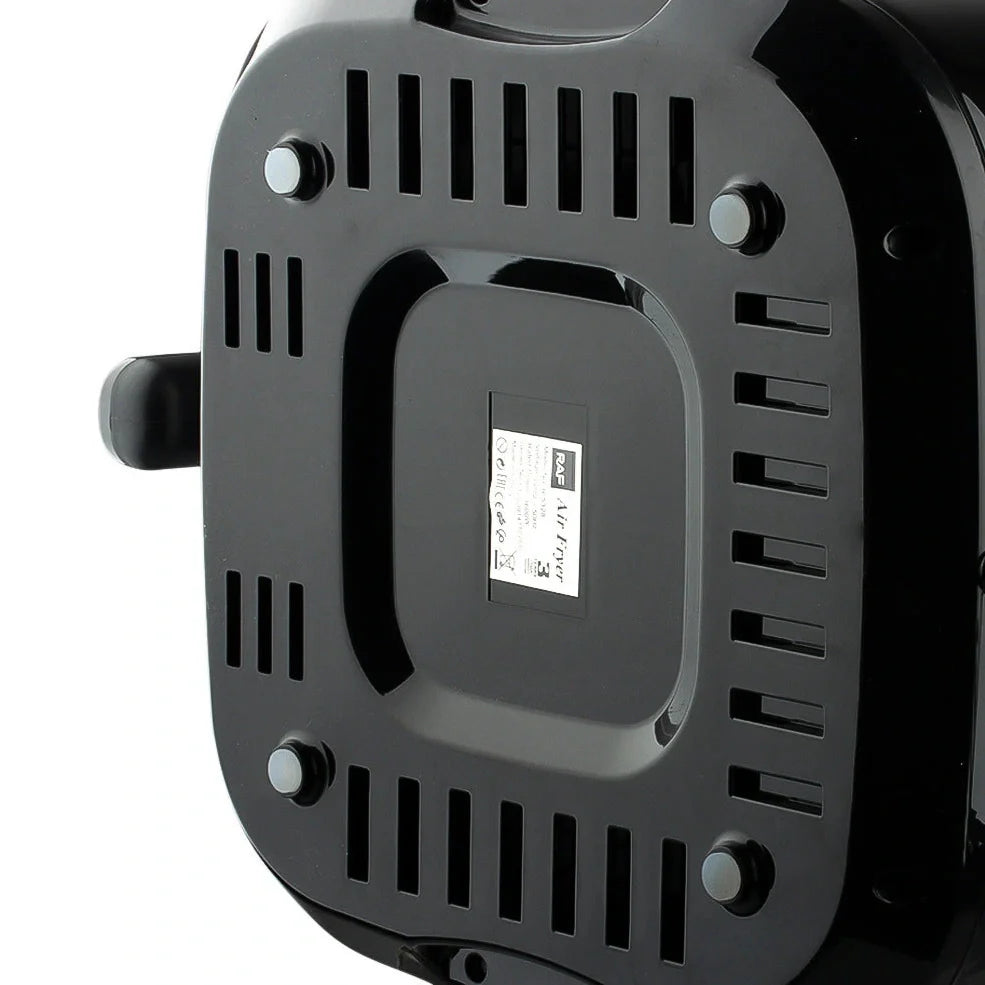 Multifunctional visual air fryer with transparent window and touch control panel