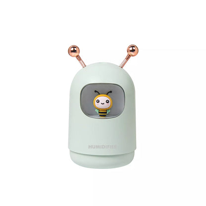 Mini USB pet humidifier in various animal designs for cars and home use