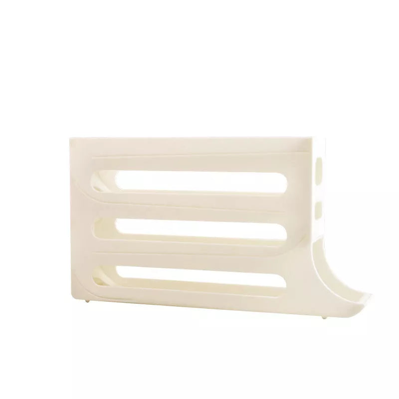 4-layer automatic egg roller sliding tray for refrigerator side door in various colors