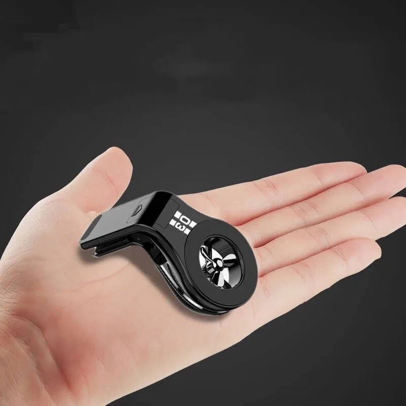 Universal Air Vent Paddle Rotation Magnetic Car Phone Holder with Fragrance Options: 360-Degree Adjustable Mount for Secure Smartphone Placement and Aroma Diffusion