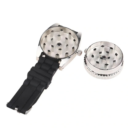Windproof zinc alloy smoke grinder with 42mm diameter and 250mm length in mixed colour option