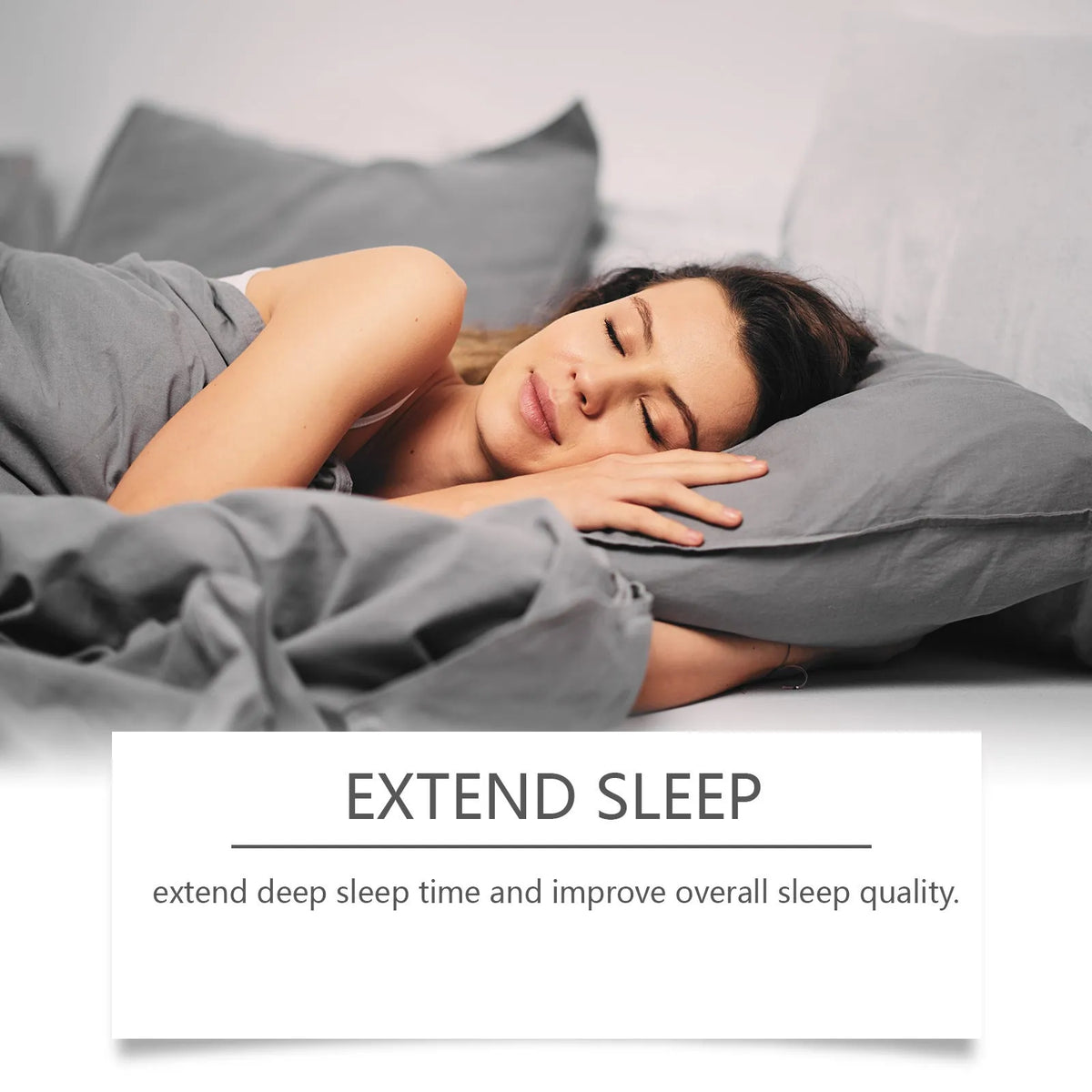 50ml bottle of Sleep Support Herbal Drops with a dropper on a white background