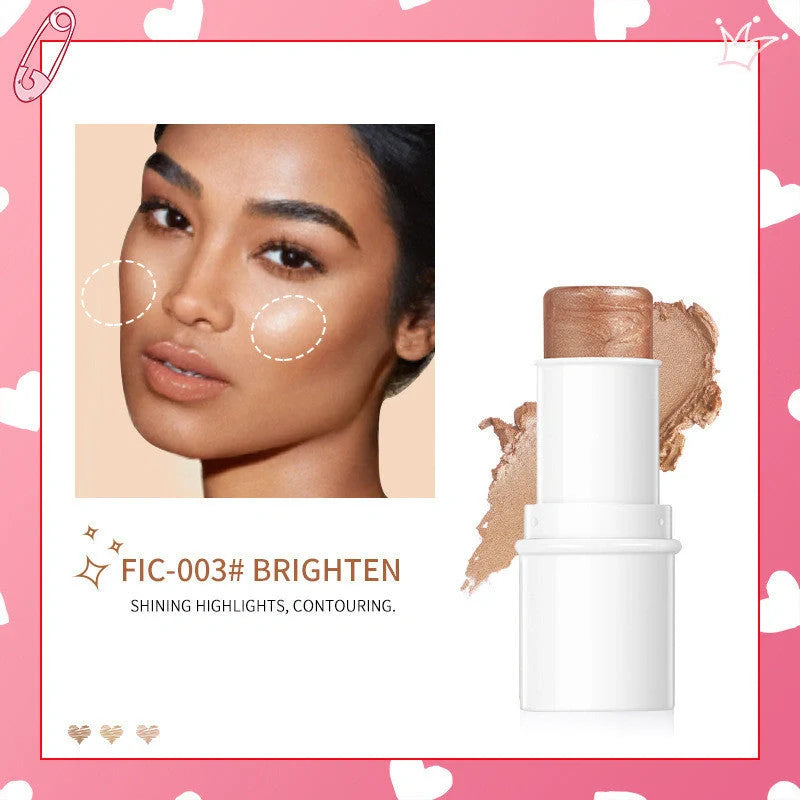 3-in-1 Highlighter Pen for Face Concealer, Contouring, and Bronzer