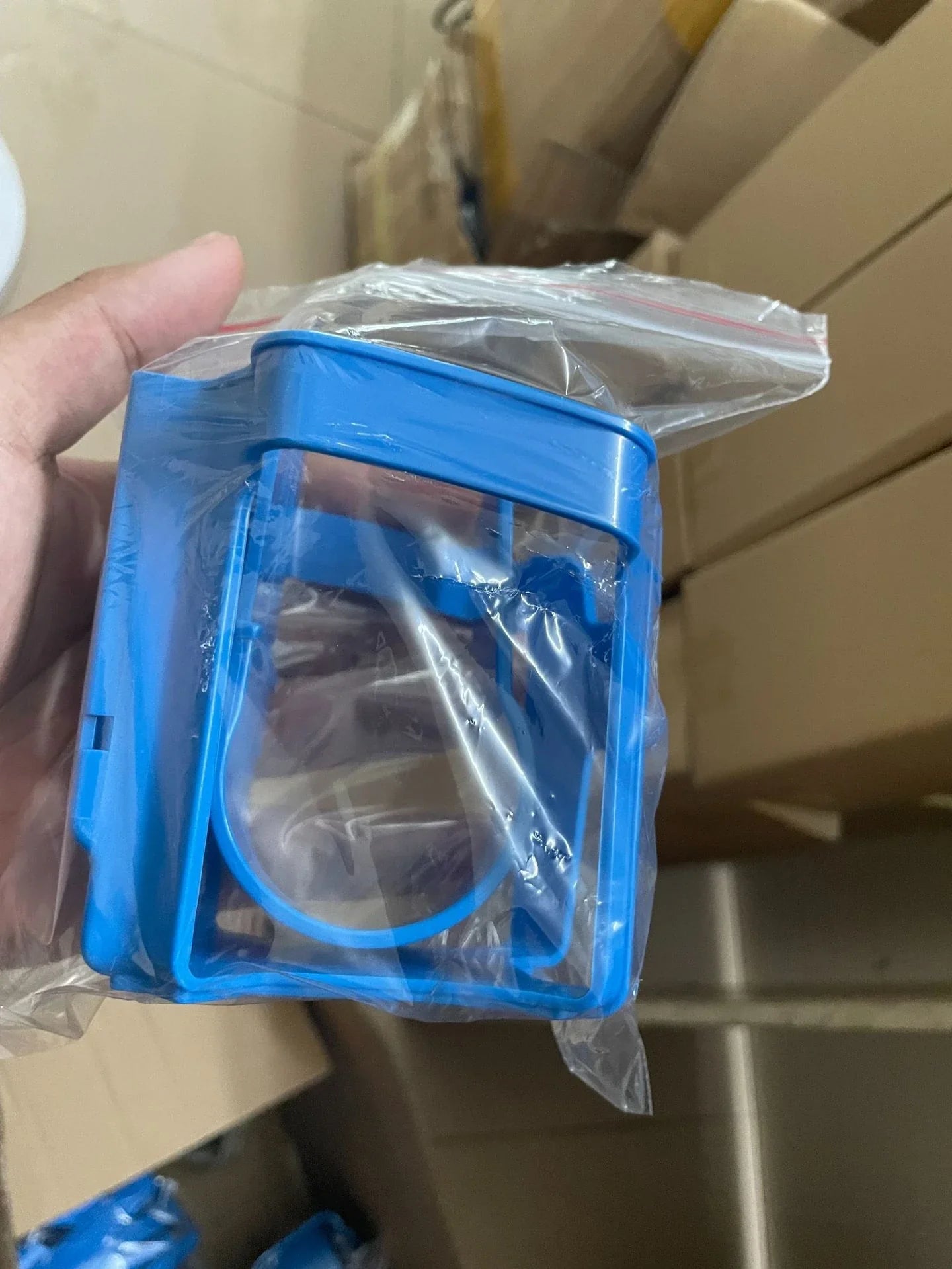 Poolside drink holder made of durable ABS plastic, designed to securely hold beverages near the pool edge