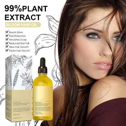 Yellow 60ml bottle of Rosemary Soft Hair Care Essential Oil.
