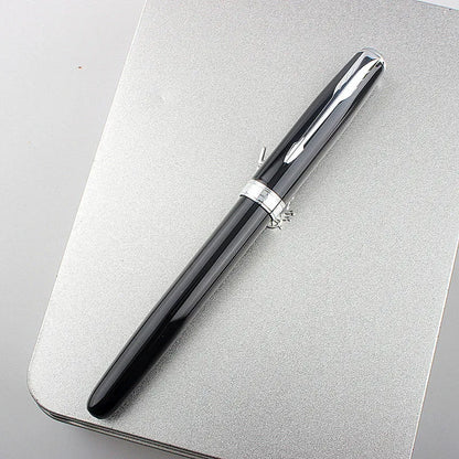 Stainless steel ballpoint pen with 0.5mm tip in multiple colour variations
