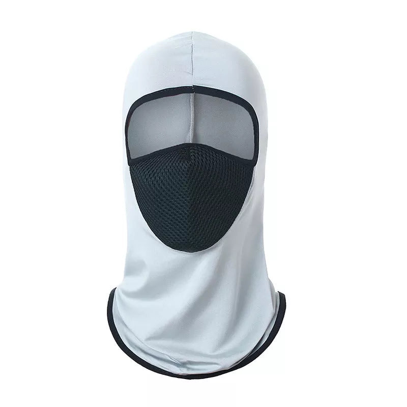 Printed Breathable Headgear Mask in various colors for windproof and sunscreen protection