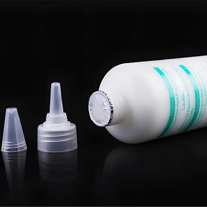 500ml green matte bottle nail dead skin macerating agent massage cream for softening hardened cuticles