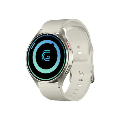 Replacement smart watch strap in black or silver silicone or steel, with coarse or fine steel options.