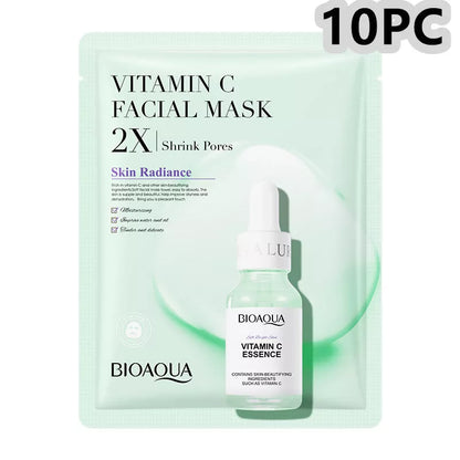 Collagen Face Mask with Hyaluronic Acid for deep skin hydration and firming