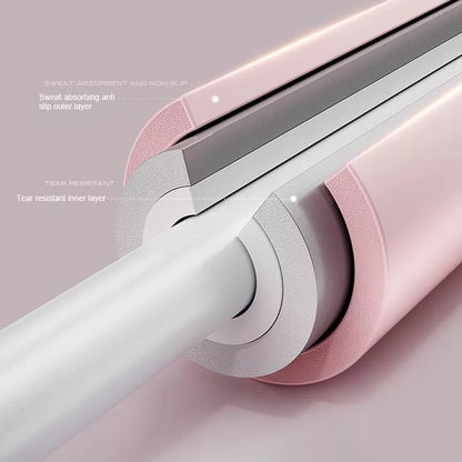 Positive Cross Body Stick for yoga and chiropractic use in floral powder, space gray, malachite green, and misty blue