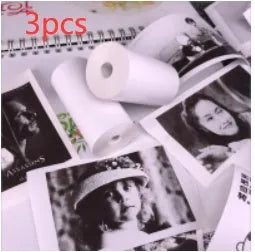 PerPage Mini wireless portable thermal printer paper in Regular, Label and Sticker types, with colour and Q3 or Q6 quantity options.