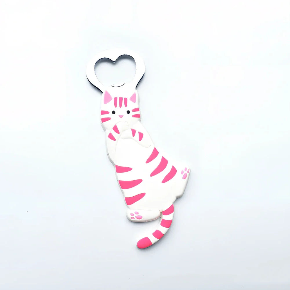 Animal-shaped bottle opener with alloy construction measuring 135mm long by 50mm wide